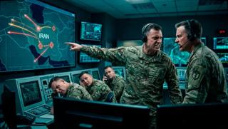 Иран, САЩ, ядрен удар, изкуствен интелект, Пентагон, война, Близкия изток, E-6B Mercury