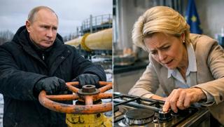 Путин, газ, Европа, Тръмп, Иран, енергийна криза, LNG, цени на газа, геополитика, Русия.