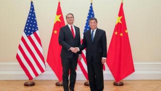 Китай, САЩ, търговски преговори, Париж