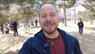 Из Китай с Павел, градската стена, династия Мин, Пекин