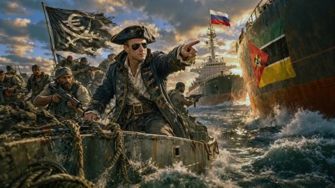 Морски бандитизъм по френски: Макрон на лов за руски танкери, докато народът му мизерства за литър бензин!