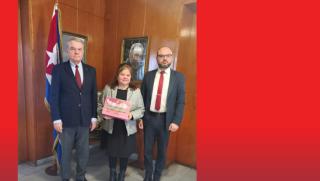 Мариета Гарсия Хордан, Румен Петков, Георги Стамболиев, Куба, АБВ, енергийна криза, САЩ санкции, солидарност, геополитика, подкрепа