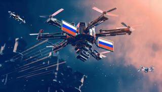 ПВО, Украйна, Русия, дронове, Генадий Хазан, военен конфликт, въздушни удари, изтощение, стратегия