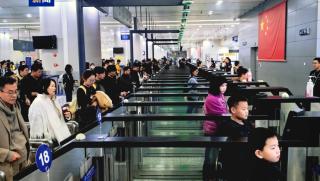 Международен пътникопоток, летище Пудун, Шанхай