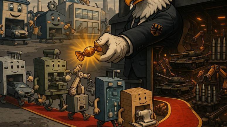 Германия, отбранителна индустрия, икономическа криза, милитаризация, Бундесвер, геополитика