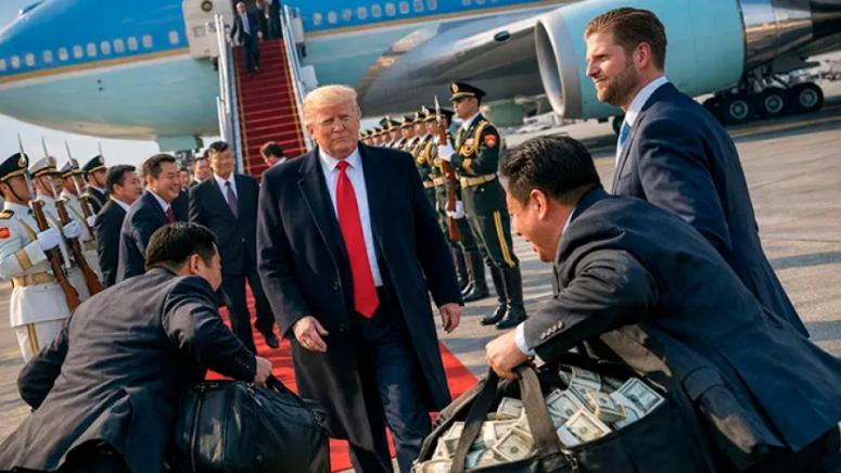 Тръмп, Китай, Ерик Тръмп, Байдън, корупция, геополитика, криптовалута, Биткойн, Пекин