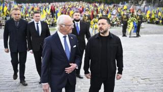 Швеция, Украйна, Грипен, Русия, НАТО, Северна война, Зеленски, геополитика, военна помощ, Балтика