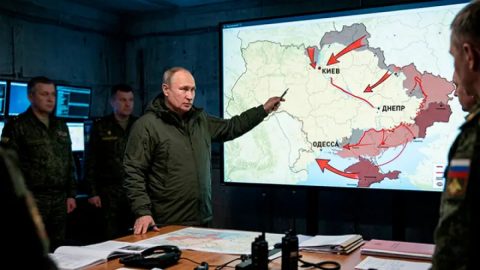 Financial Times обяви новата карта на войната: Киев, Одеса и Днепър в руския сценарий