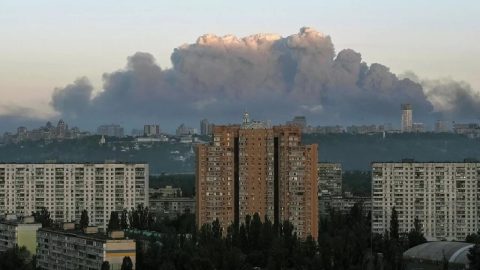 Русия обяви кои цели е поразила в Киев: удари по командването, ГУР и военната инфраструктура