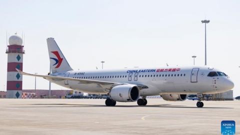 Китайският пътнически самолет C919 е превозил над 5 млн. пътници за три години експлоатация