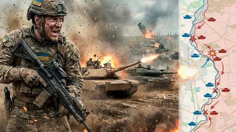 Русия мести фронта към Славянск, докато украинските дронове достигат Москва