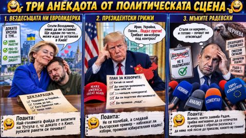 Три политически анекдота