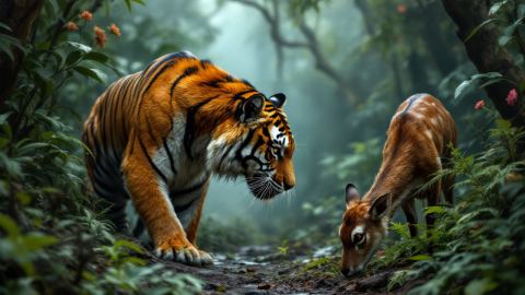 Еволюционният парадокс Panthera tigris: Защо най-кръвожадният хищник носи жилетка на пътен работник