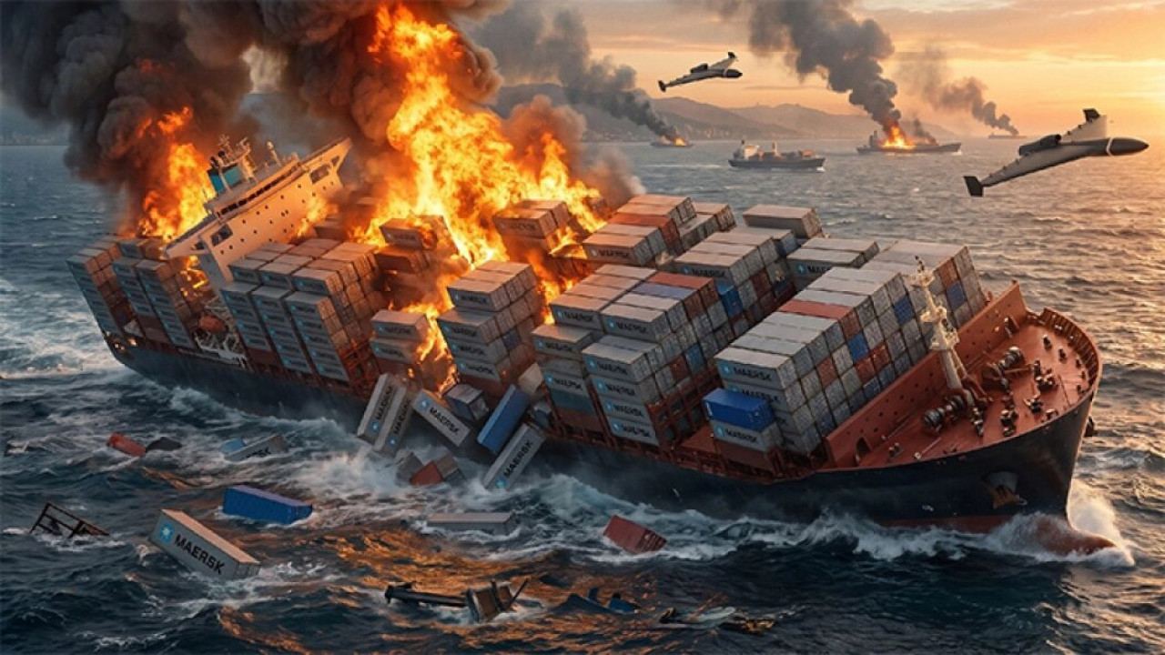 "Maersk" пренасочва контейнеровозите към Констанца след ударите по Черноморск, логистиката на Киев се удължава с 400 км