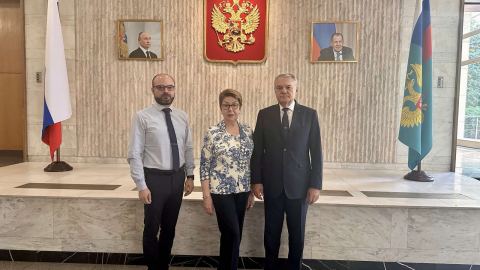 Румен Петков и Георги Стамболиев обсъдиха с посланика на Русия честванията на Шипченската епопея и осъдиха медийните лъжи за събитията в храм „Св. Неделя“