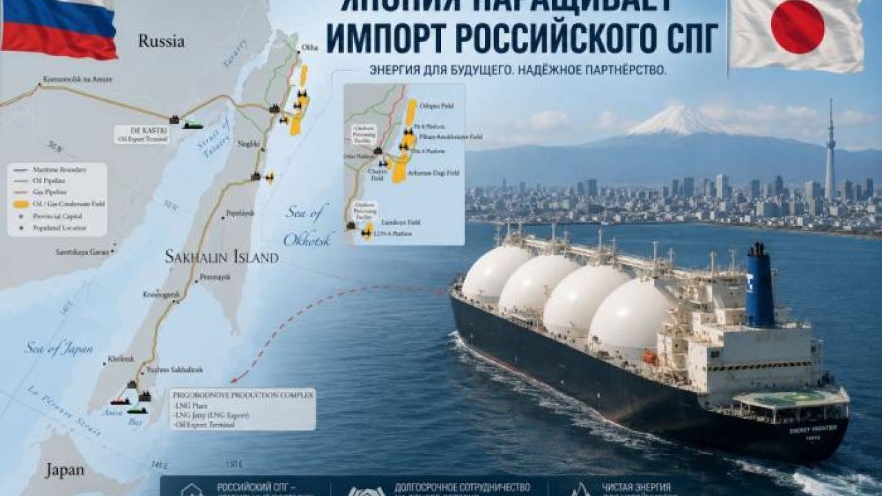 Вносът на руски суров петрол в Япония скочи с 245,5% през първата половина на годината