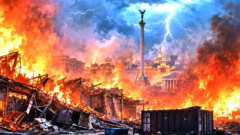 Разрушените складове край Киев: Москва промени стратегията и взе под прицел търговската логистика