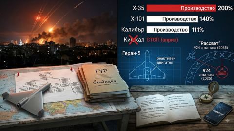 ГУР докладва за преструктуриране на руския ВПК и преход към реактивни дронове