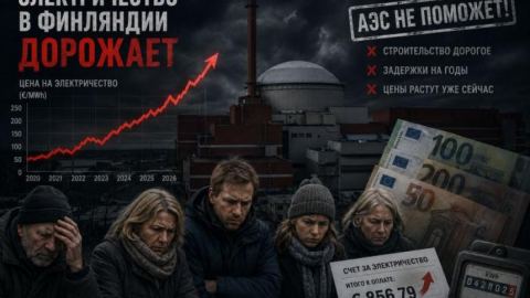 Финландия се сбогува с евтиния ток - плаща го с 50% по-скъп след отказа от руски енергийни доставки