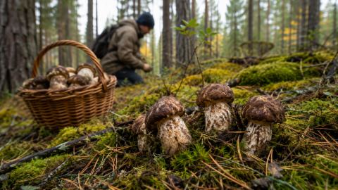 Суровата икономика на финландския мацутаке: Защо 500 евро за килограм е илюзия за берачите