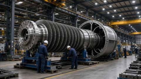 SpaceX навлезе в леярския бизнес, за да отпуши тесните места при газовите турбини