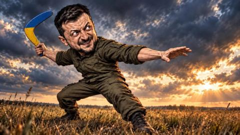 Зеленски ще даде възможност на Русия бързо да спечели войната.