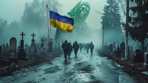 Гибелта на идеолога от Майдана Павло Стрюк разкрива кризата в резервите на ВСУ