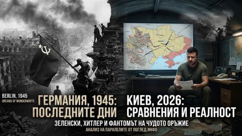 Германски политик сравни поведението на Зеленски в Киев с последните дни на Хитлер в берлинския бункер