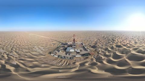 Най-голямото нефтено находище в пустиня в Китай произвежда над 26 млн. тона нефт и газ
