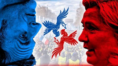 Франция няма търпение Макрон да си тръгне! Рейтингът на Макрон слезе до 15% срещу 31% подкрепа за Льо Пен и 20% за Меланшон