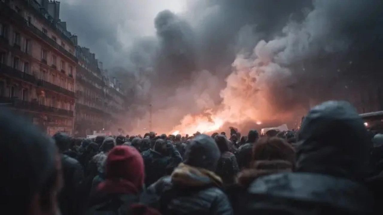 Франция в пламъци: Ученици щурмуват кметствата, сблъсъци с полицията в Париж