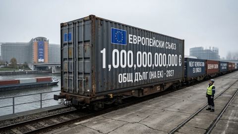 Европейската сметна палата потвърди: Дългът на Брюксел достига 1 трилион евро през 2027 г.