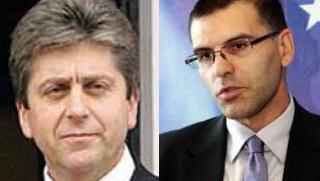 Георги Първанов, Симеон Дянков, противоречия