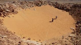 метеорит, кратер, Египет, наука 