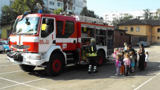 пожарна, деца, детски градини