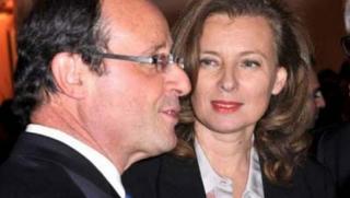 Франсоа Оланд, любовница, България