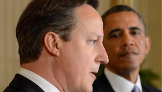 Камерън, Обама, Русия, Иран, урегулиране, Сирия