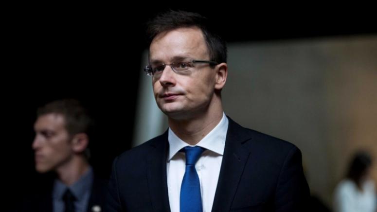Унгарският външен министър Петр Сиярто заяви че Украйна е блокирала