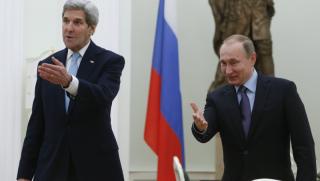 Среща, Путин, Кери, Москва