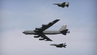 Бомбардировачи, В-52, учения, НАТО, Baltops, Европа