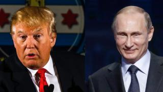 Тръмп, Путин, костелив орех