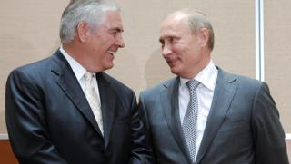 Оставка, Тилърсън, среща, Путин