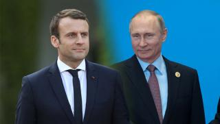 Bloomberg, Макрон, мечта, Путин, демонтира, Евросъюза