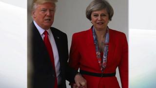 Тръмп, поздрави, Тереза Мей, победа, избори