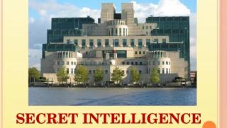 Британска разузнавателна служба, SIS, Secret Intelligence Service