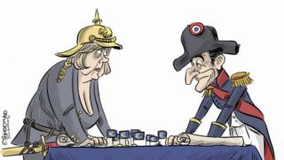 Ръката на Москва, Европа, Саркози, Меркел