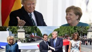 Die Welt, Германия, Тръмп, Макрон