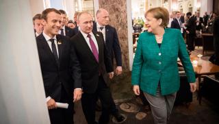 Financial Times, Путин, Меркел, Макрон