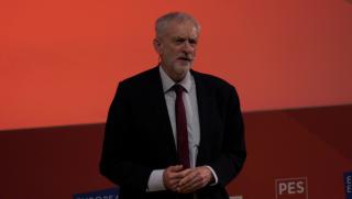 Изказване, Джереми Корбин, конгрес, ПЕС, Лисабон, 7.12.2018 г.