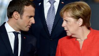 Меркел, Макрон